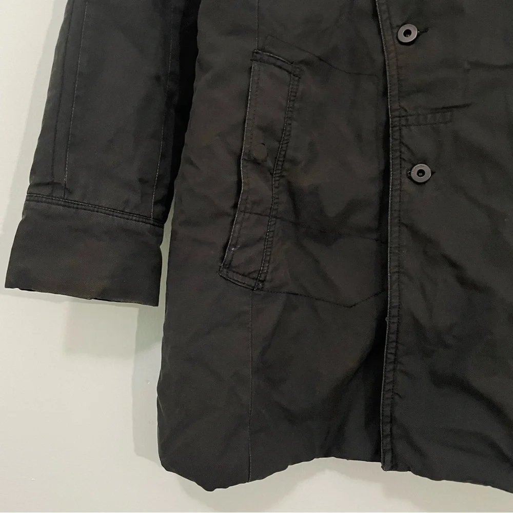 G-Star Raw Denim Black Insulated Coat Size L